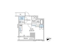 ベルファース芝浦タワーの間取り画像