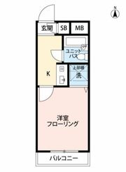 プレール新中野の間取り画像