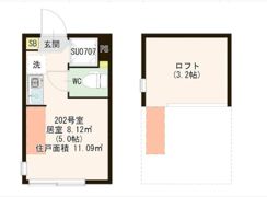 マルバ上板橋の間取り画像