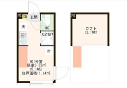 ハーモニーテラス上板橋Ⅱの間取り画像