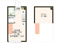 ハーモニーテラス上板橋Ⅱの間取り画像