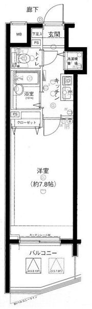 メインステージ茅場町の間取り画像