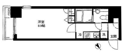 ステージグランデ日本橋の間取り画像