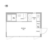 EDIT代々木の間取り画像