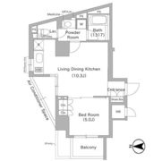 コンフォリア文京春日の間取り画像