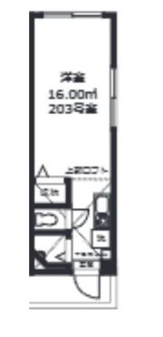 メティス北沢の間取り画像