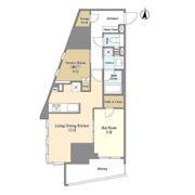 LaSante文京千駄木の間取り画像