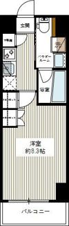 AXAS墨田アジールコートの間取り画像