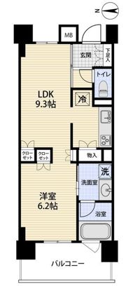 ソルクレスト御茶ノ水の間取り画像