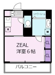 富士見ハイムの間取り画像