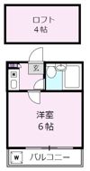 カオパレスNo8の間取り画像
