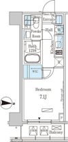パークアクシス押上サウスの間取り画像