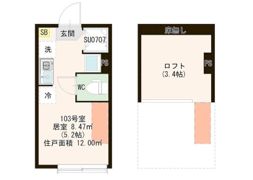 ハーモニーテラス蓮根Ⅳの間取り画像