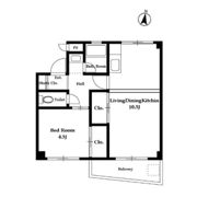 桜台森ビルの間取り画像