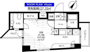 ステージファースト用賀アジールコートの間取り画像
