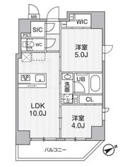 CAVANA浅草橋の間取り画像