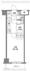 TLRレジデンス大鳥居の間取り画像
