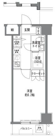 TLRレジデンス大鳥居の間取り画像