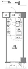 TLRレジデンス大鳥居の間取り画像