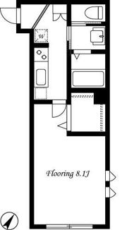 クレセント三軒茶屋の間取り画像