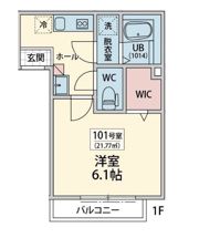 ノワール三宿の間取り画像