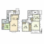 南田中戸建の間取り画像