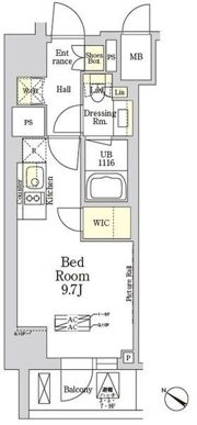 THE CLASS MINAMIAZABUの間取り画像