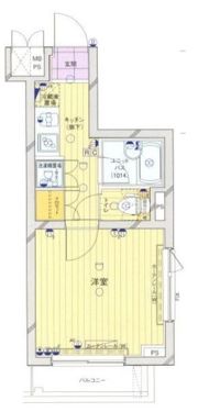 ルーブル早稲田参番館の間取り画像