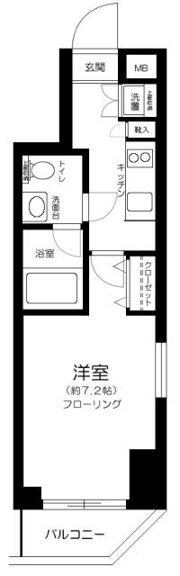 カテリーナ文京湯島の間取り画像