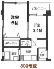 東洋ビルの間取り画像