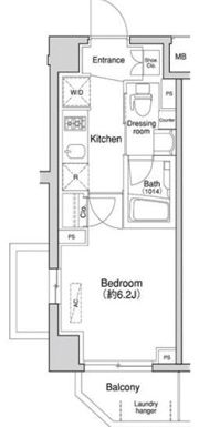 プライマル方南町の間取り画像