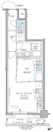 パークアクシス文京本郷の間取り画像