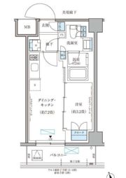 パークアクシス文京本郷の間取り画像