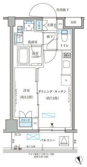 パークアクシス文京本郷の間取り画像