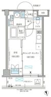 パークアクシス文京本郷の間取り画像