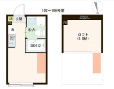 ハーモニーテラス下井草Ⅲの間取り画像