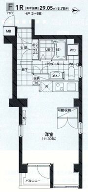 T－COURT武蔵小杉の間取り画像