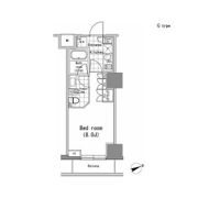 パークハビオ新橋の間取り画像