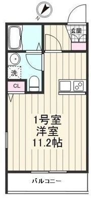 CREAL門前仲町の間取り画像
