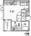 アーデン木場の間取り画像