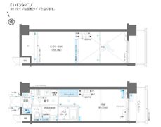 ZOOM芝浦の間取り画像