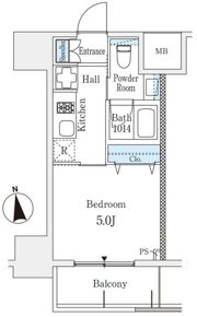 RESIDENCE高輪台の間取り画像