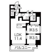 シーズンフラッツ錦糸町WESTの間取り画像