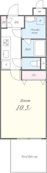ROOTs Shibuya Honmachiの間取り画像