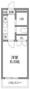 ジョイシティ笹塚の間取り画像