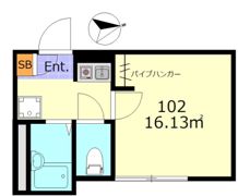 ライスフラワー羽田の間取り画像