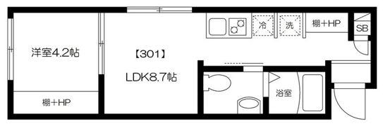 TYPE OOIの間取り画像