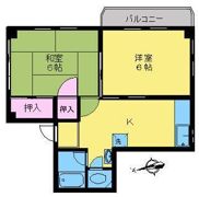 武蔵野ビルの間取り画像