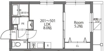 ノブレス上落合の間取り画像