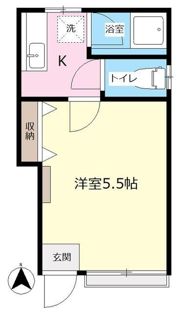 コーポマヤⅡの間取り画像